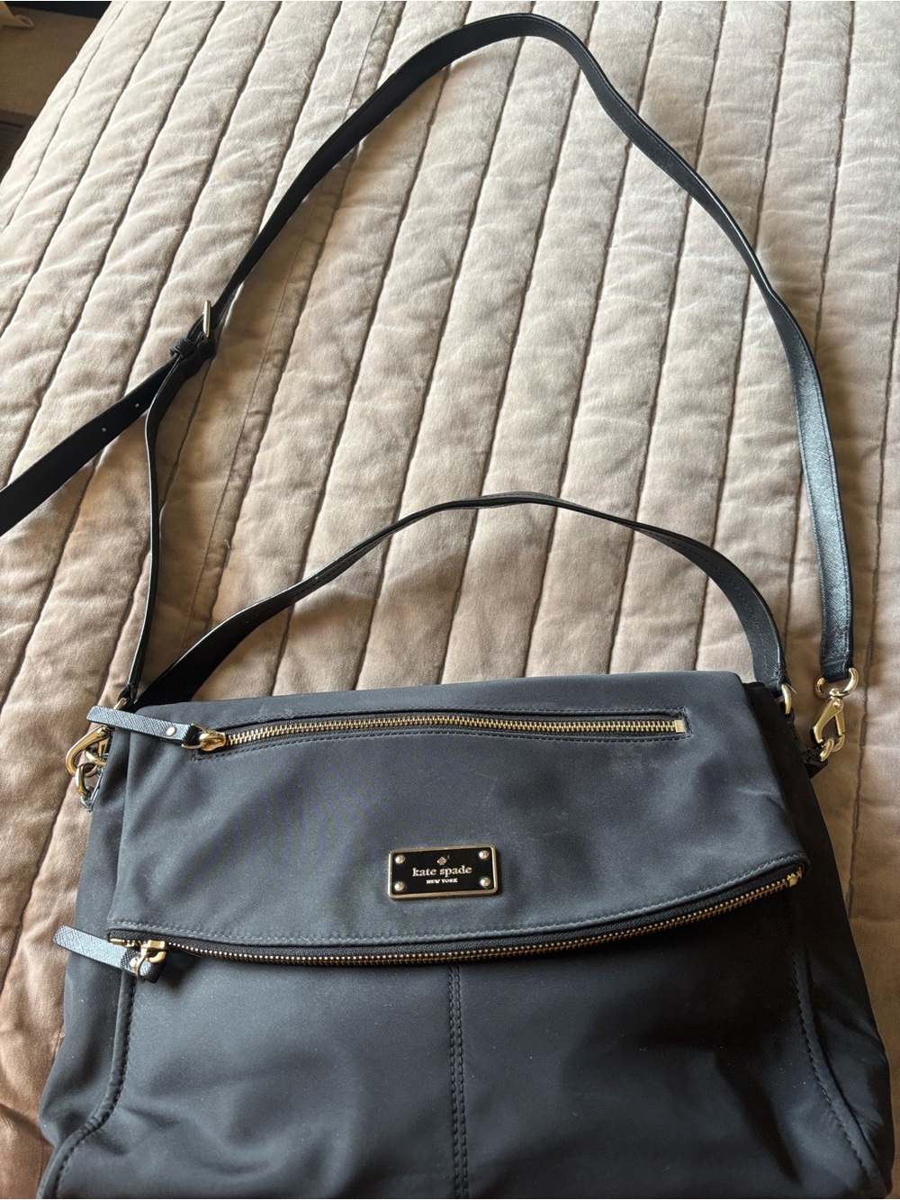 Kate Spade New York Miri Black Crossbody Satchel